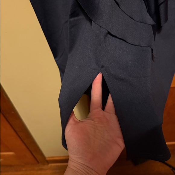 Elegant Navy Sequin Dress - Picture 7 of 7